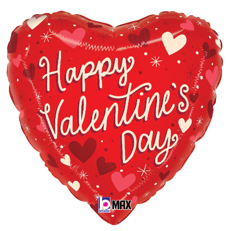 Valentine Striped Hearts