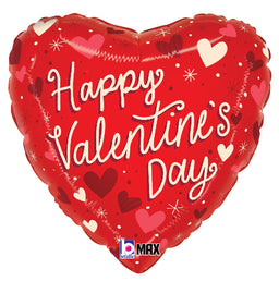 Valentine Striped Hearts