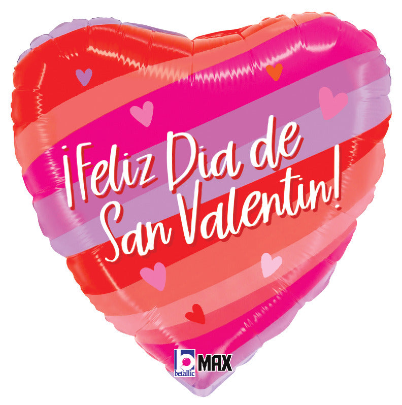 San Valentin Rayas de Color