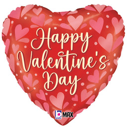 Satin Valentine Ornate Heart