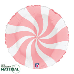 Swirly White & Matte Pink