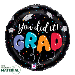 You Did It Grad Balloon Letters