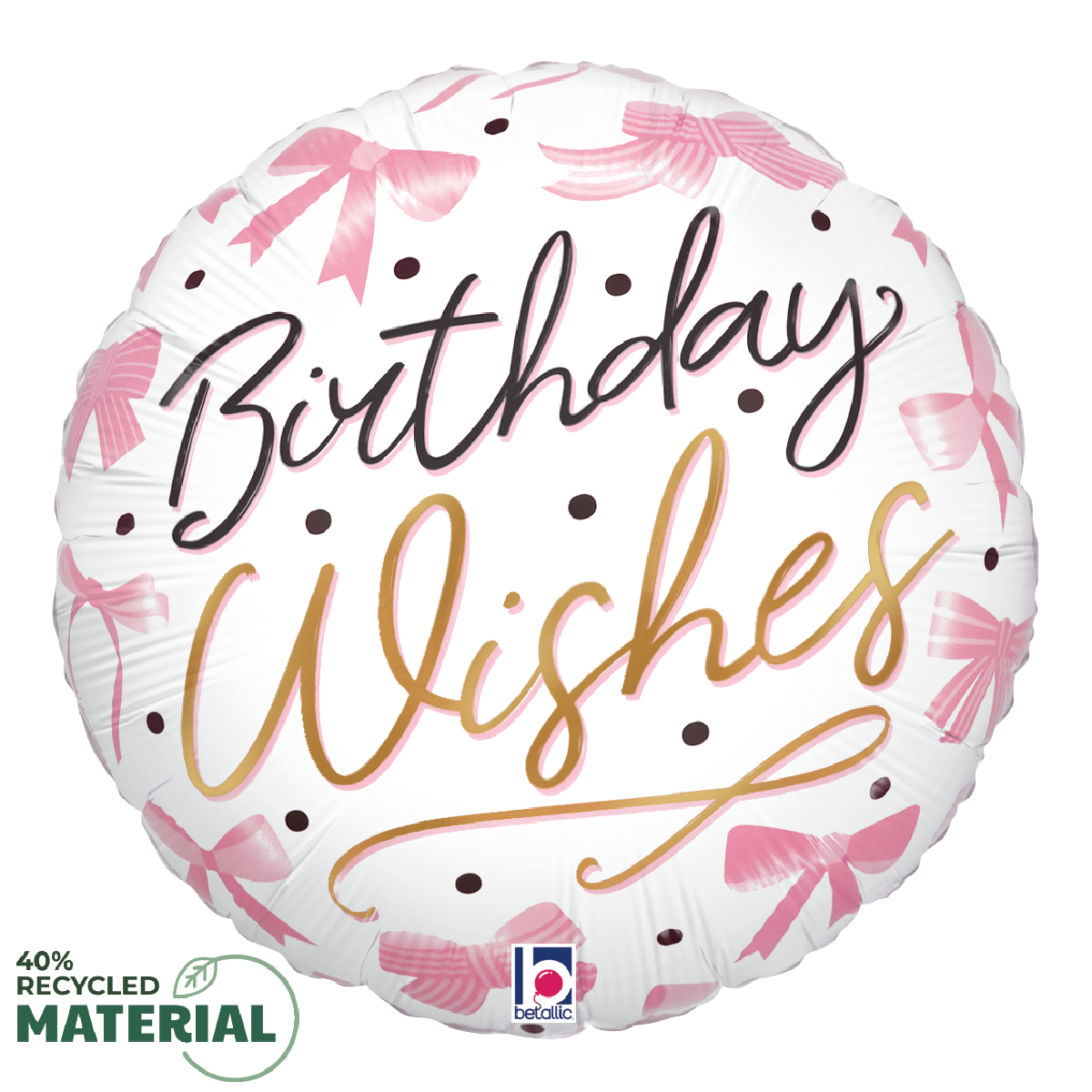 Pink Bow Birthday Wishes