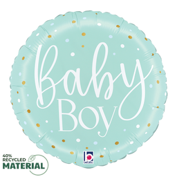 Baby Boy Blue Dots