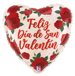 Rosas y perlas de satén para San Valentín