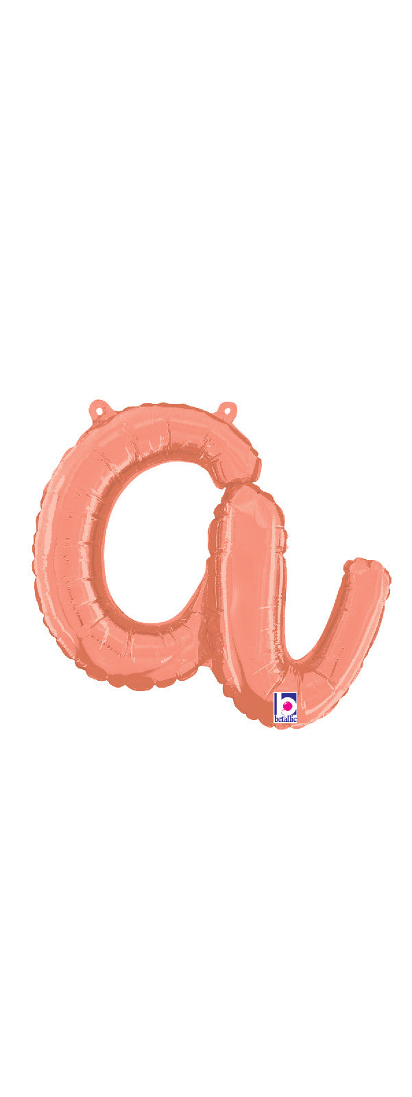 Script Letter "a" Rose Gold