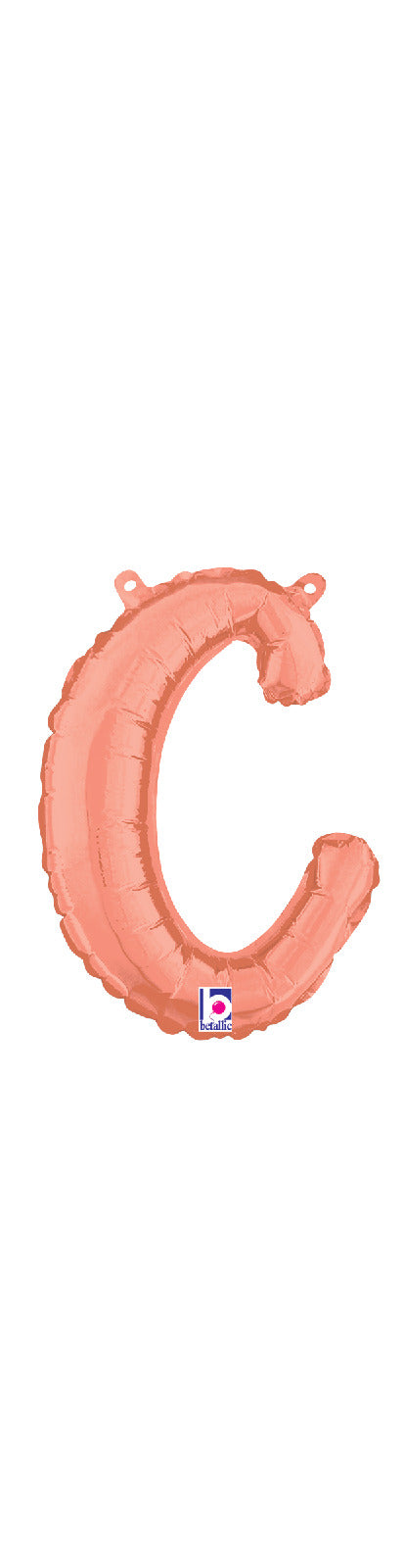 Script Letter "c" Rose Gold