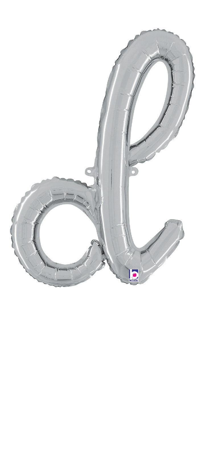 Script Letter "d" Silver