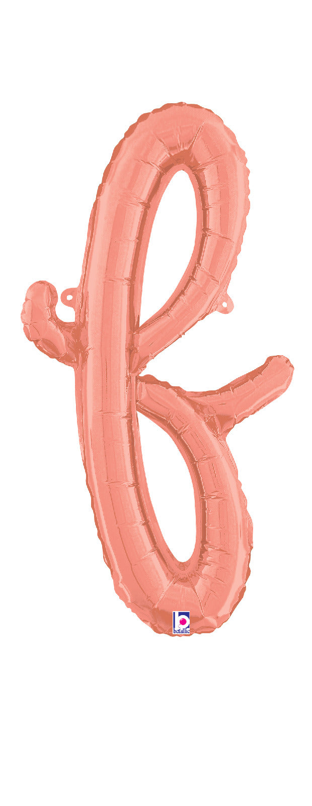 Script Letter "f" Rose Gold