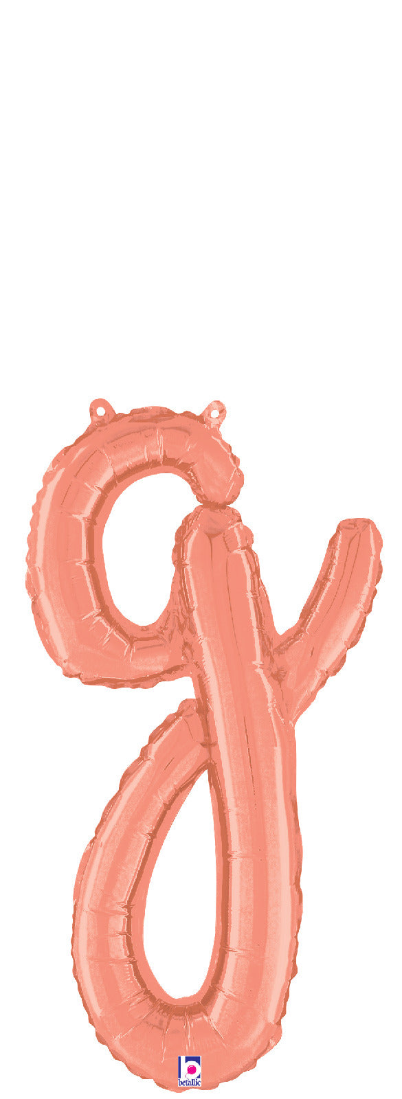 Script Letter "g" Rose Gold