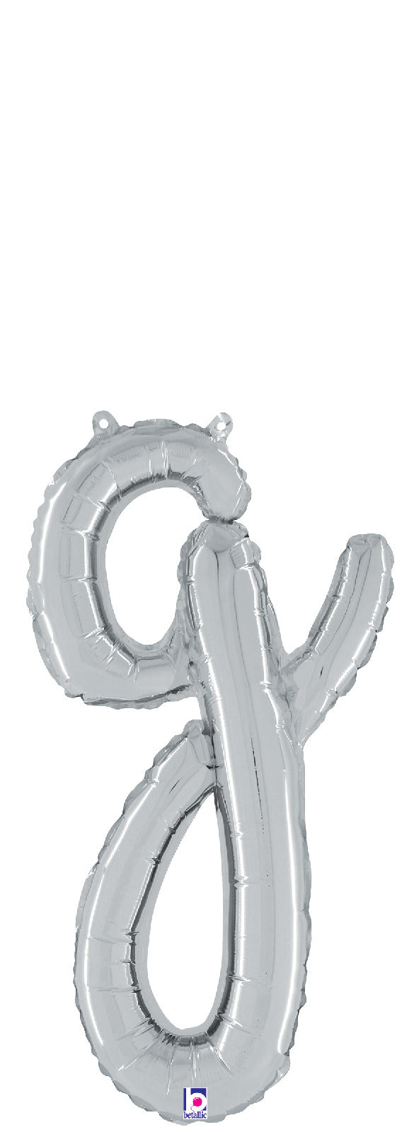 Script Letter "g" Silver
