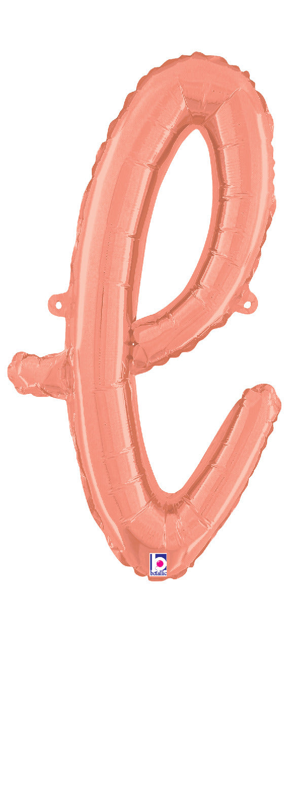 Script Letter "l" Rose Gold
