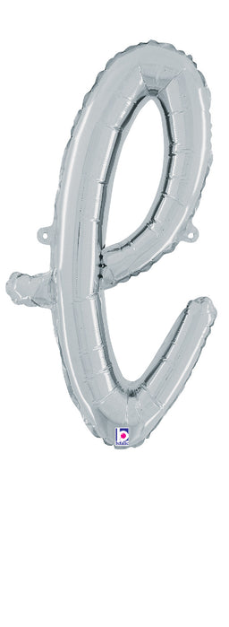 Script Letter "l" Silver