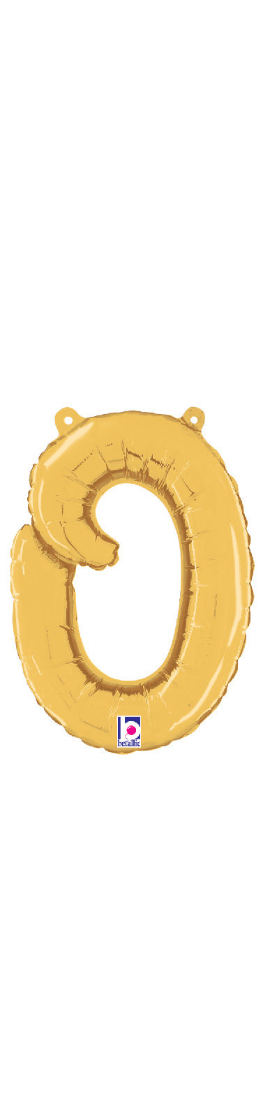 Script Letter "o" Gold