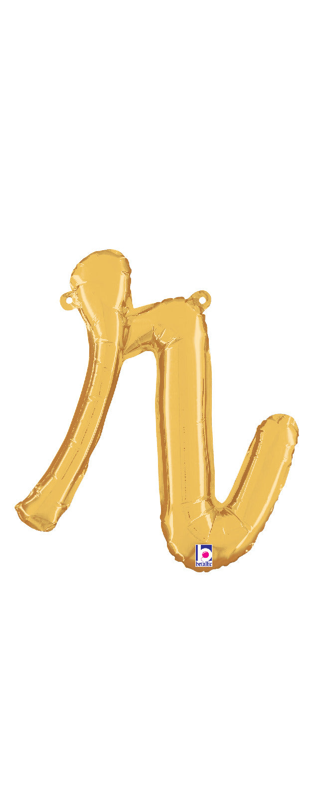 Script Letter "r" Gold