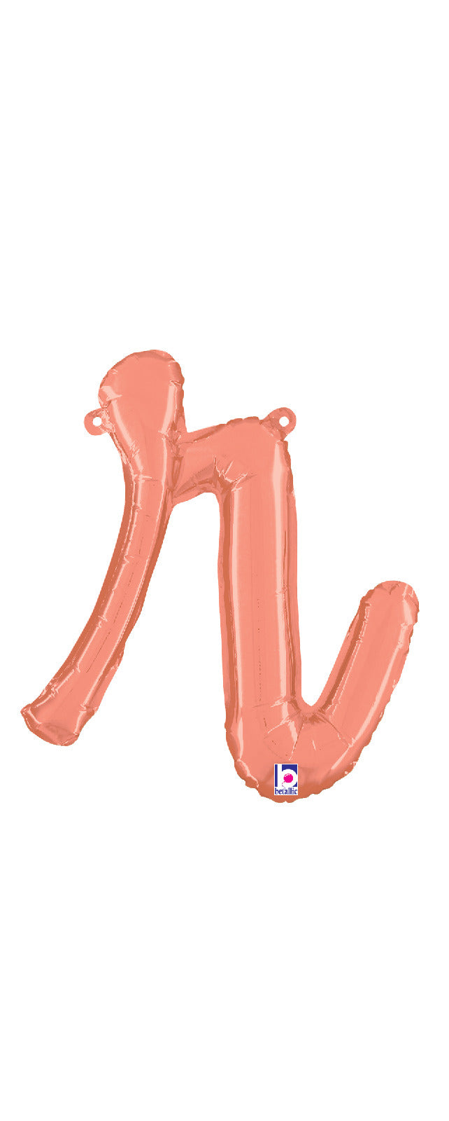 Script Letter "r" Rose Gold