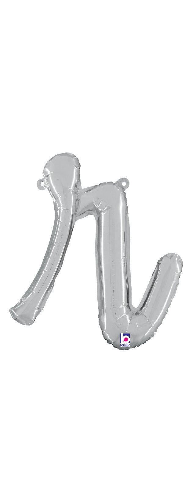 Script Letter "r" Silver