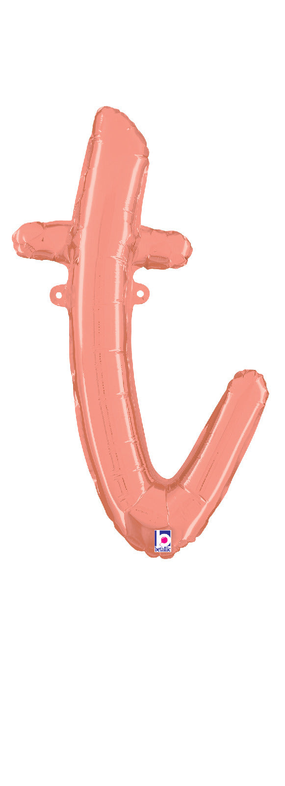 Script Letter "t" Rose Gold