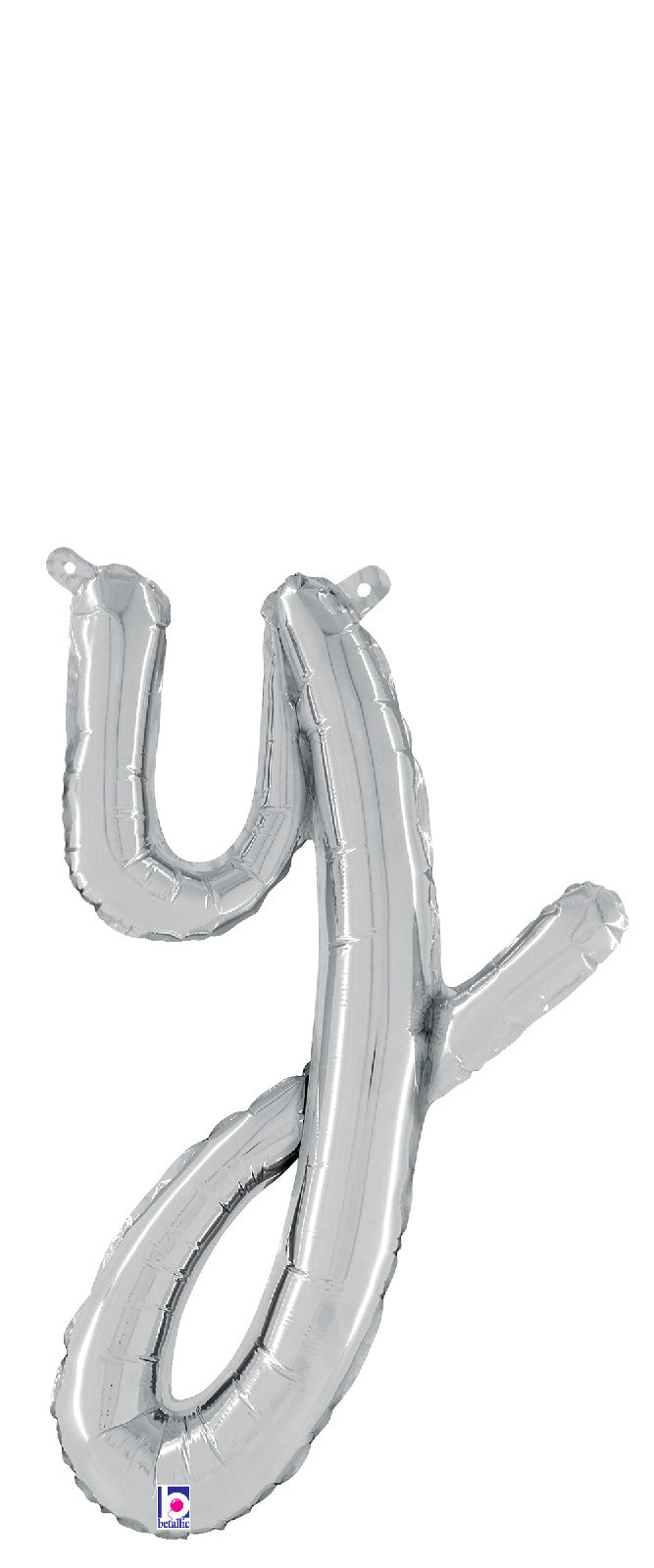 Script Letter "y" Silver
