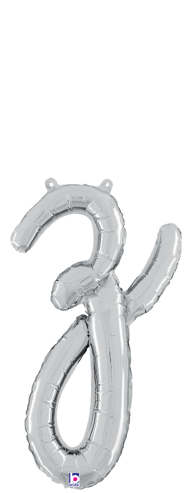 Script Letter "z" Silver