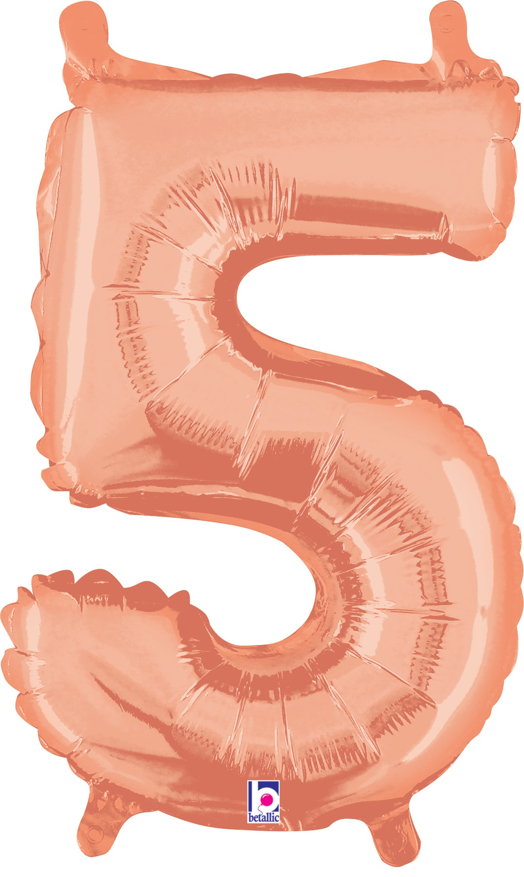 Number 5 Rose Gold