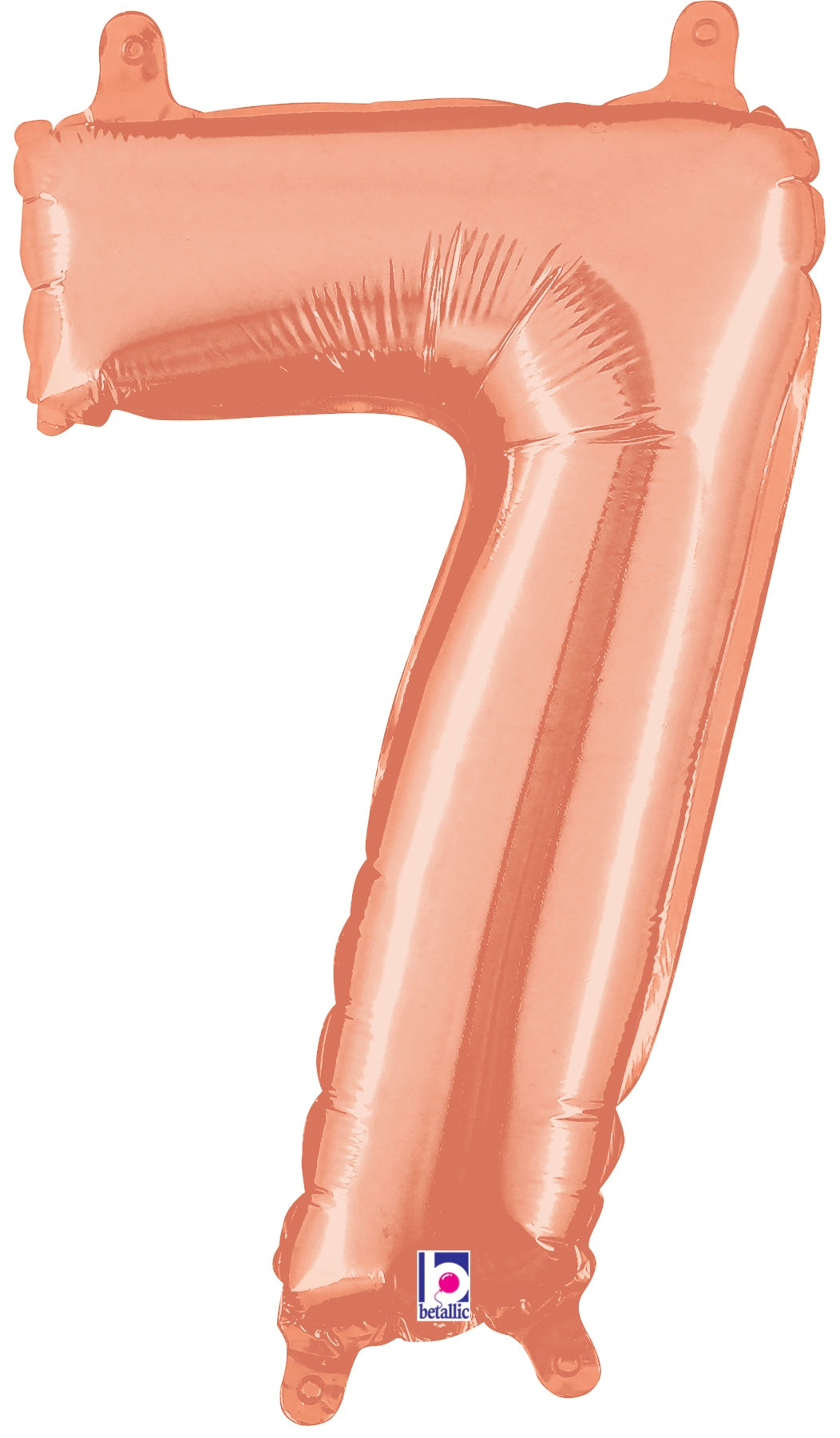 Number 7 Rose Gold