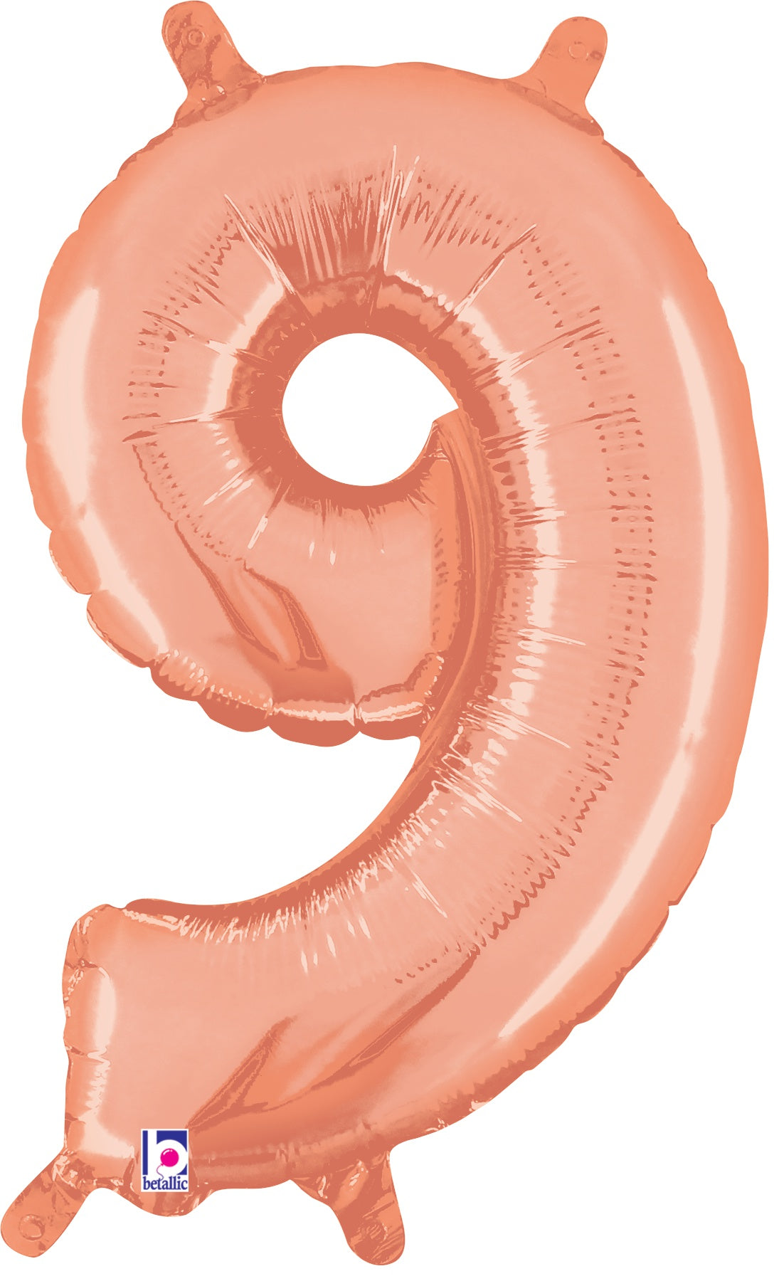 Number 9 Rose Gold
