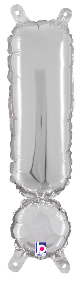 Exclamation Point ( ! ) Silver