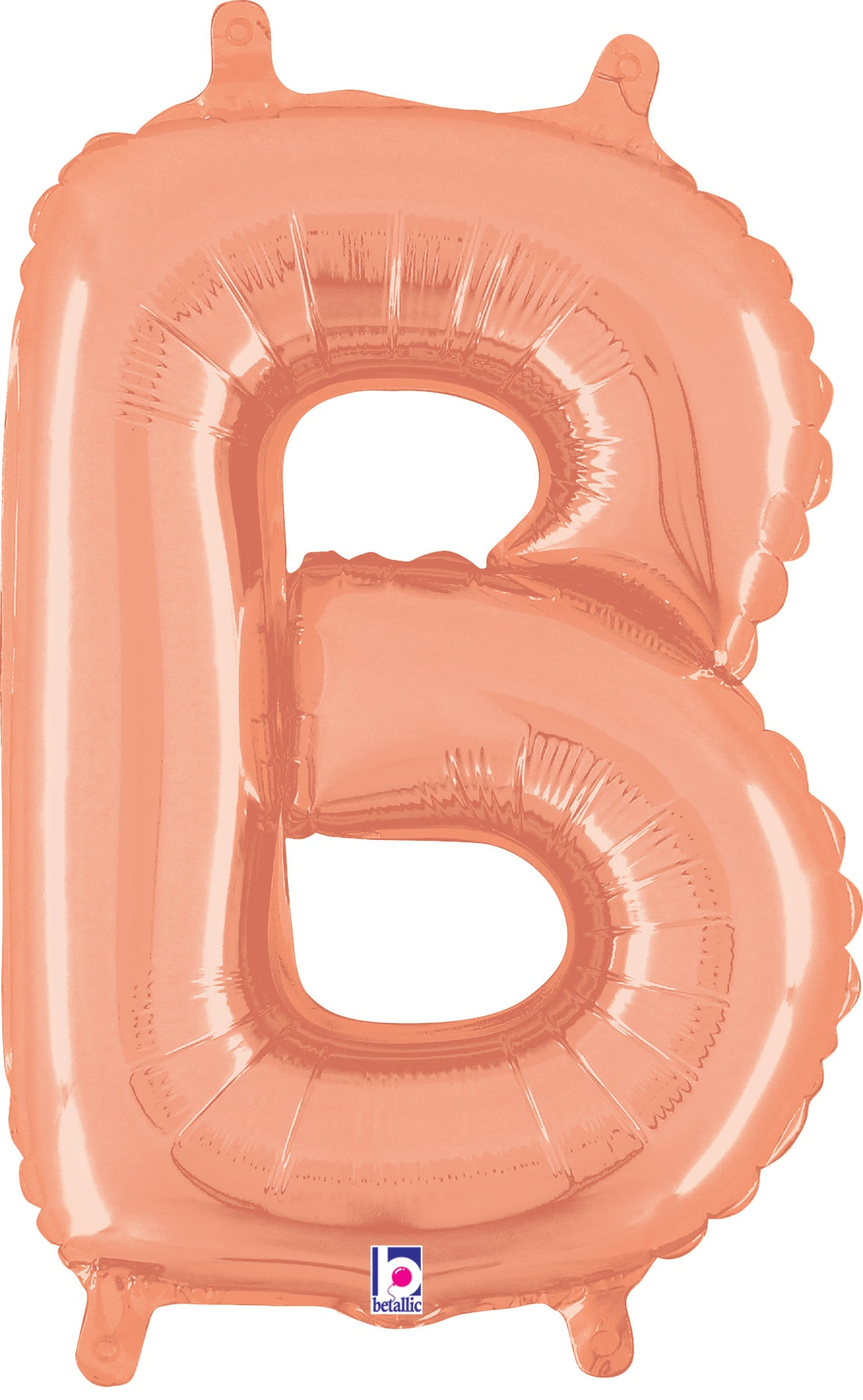 Letter B Rose Gold