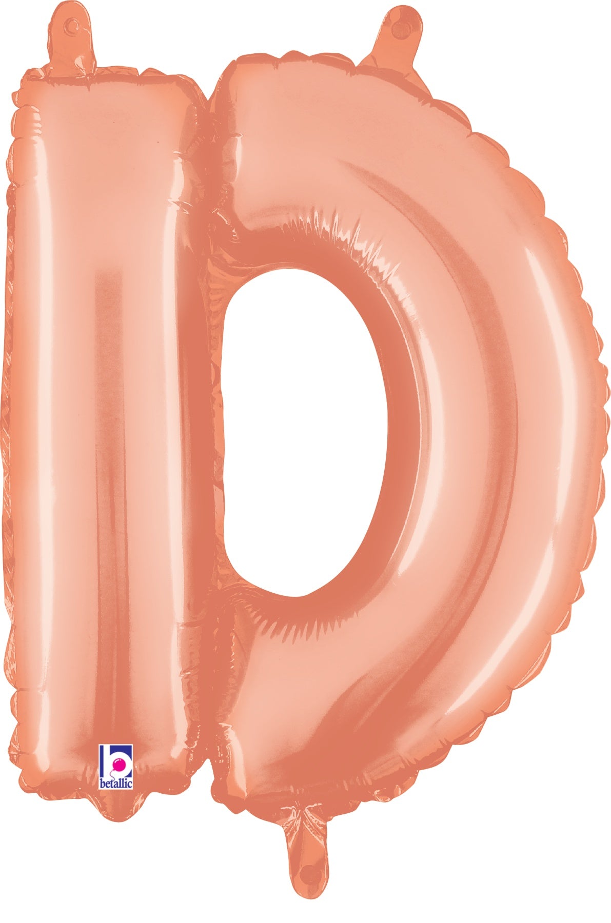 Letter D Rose Gold