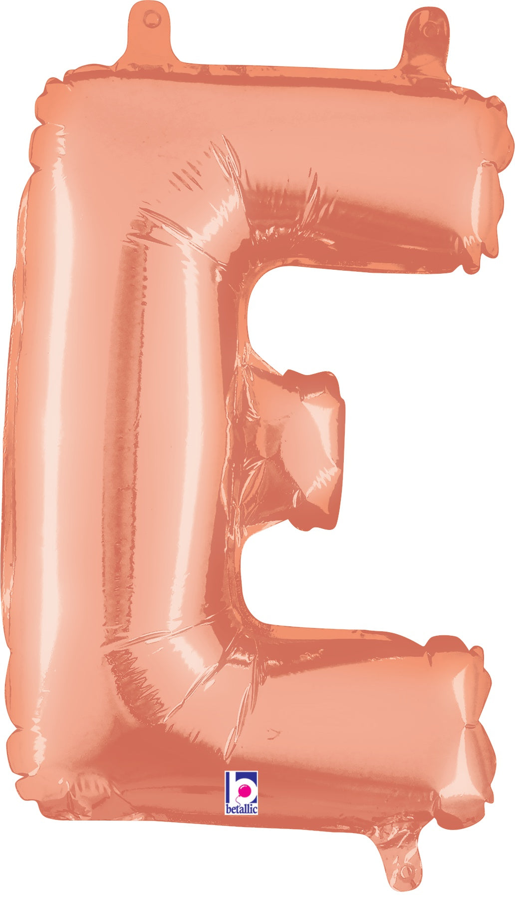 Letter E Rose Gold