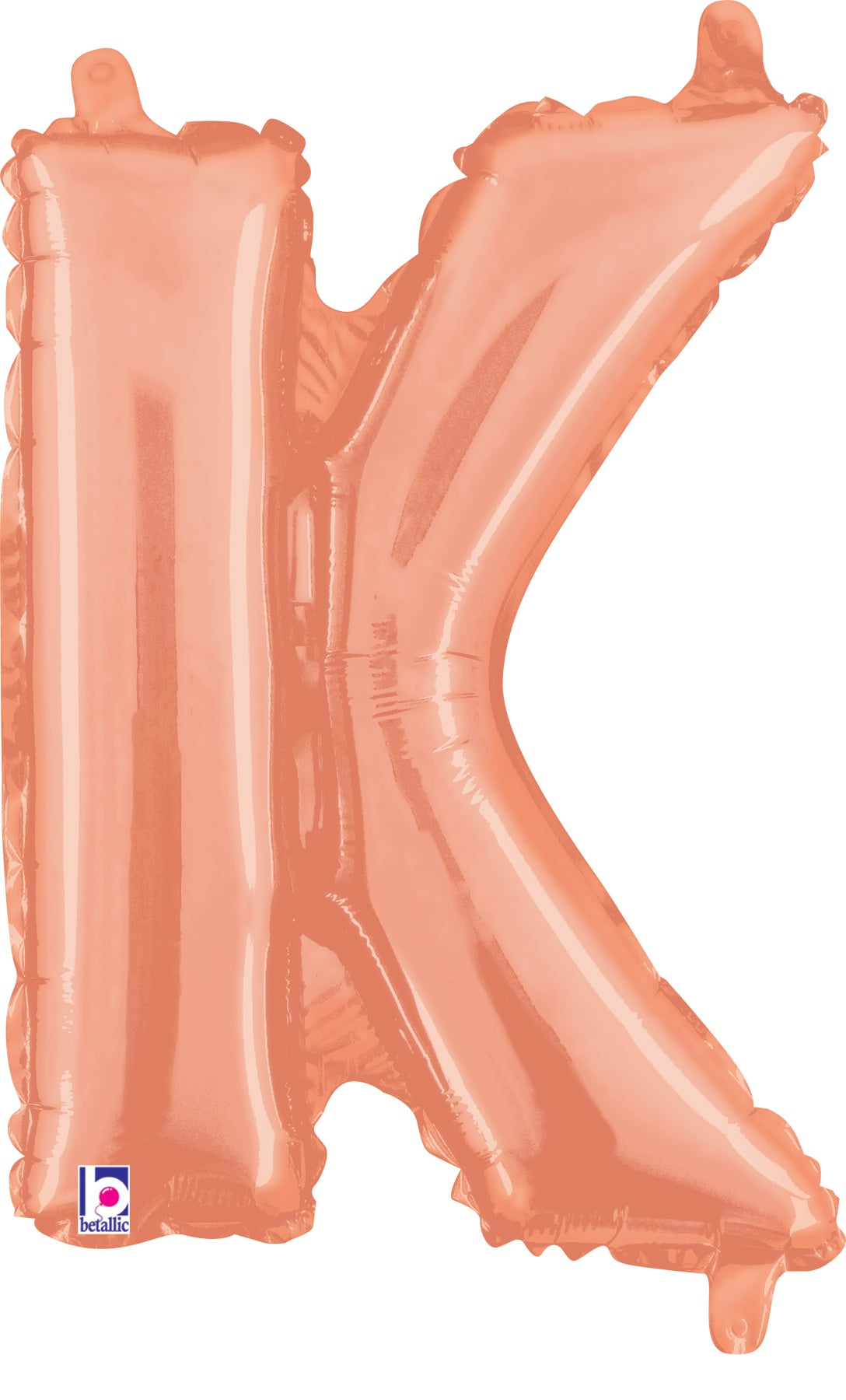 Letter K Rose Gold