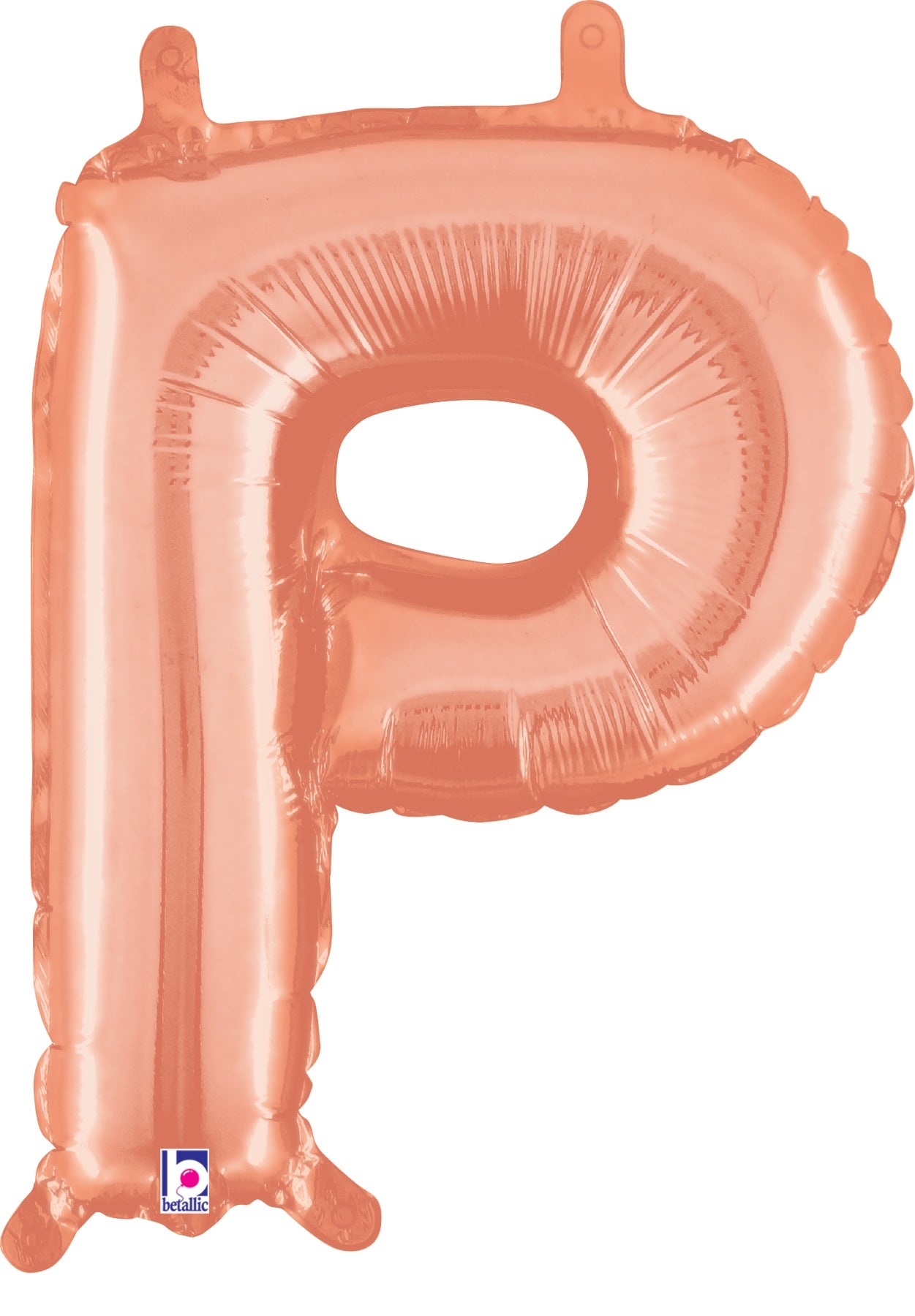 Letter P Rose Gold