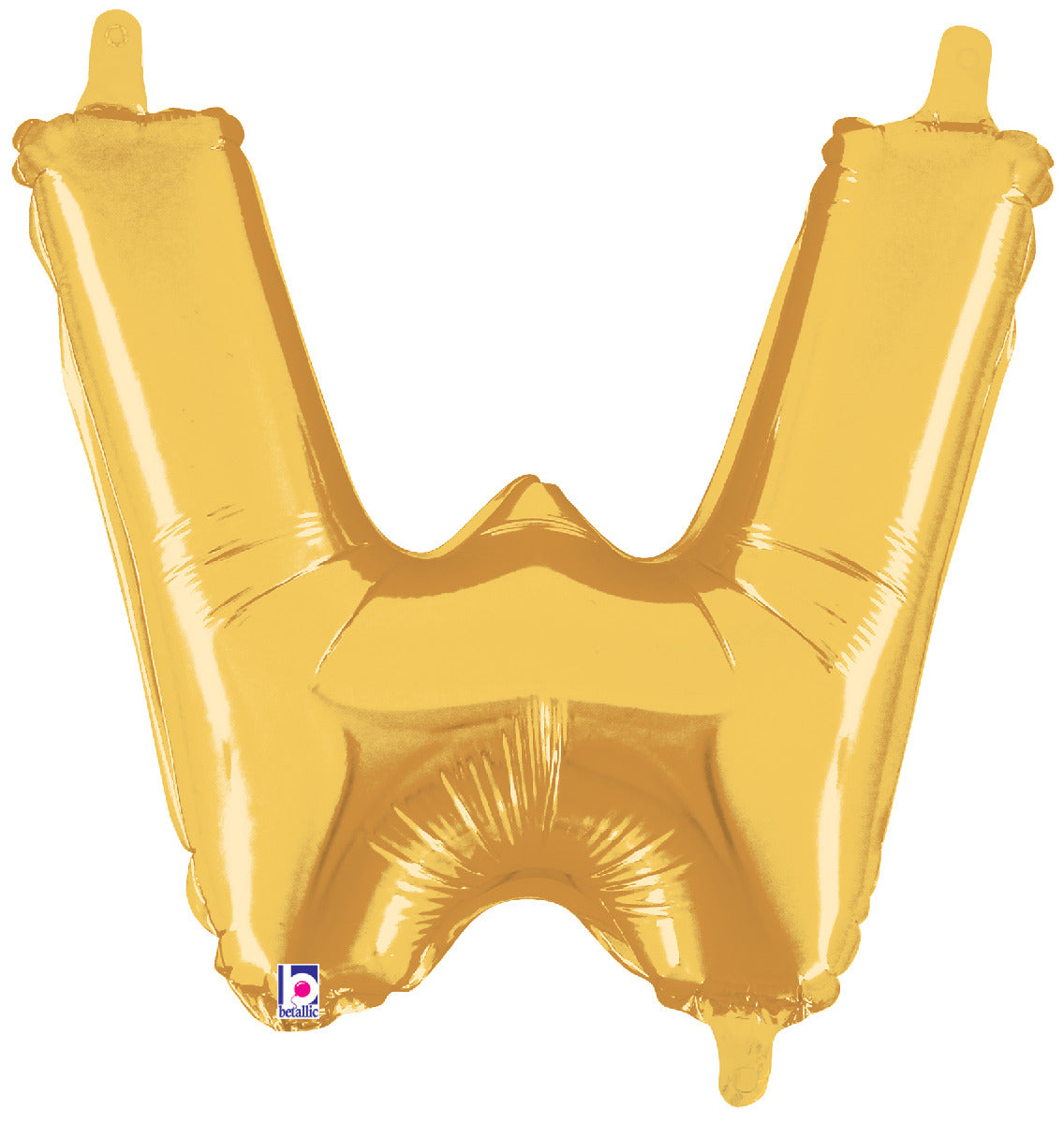 Letter W Gold