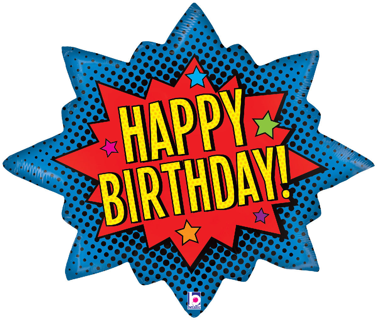 Superhero Birthday Burst