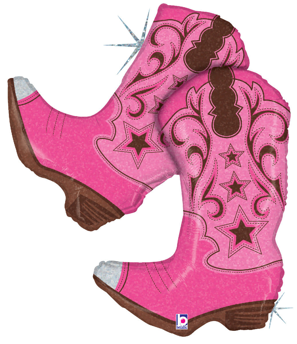 Pink Dancing Boots