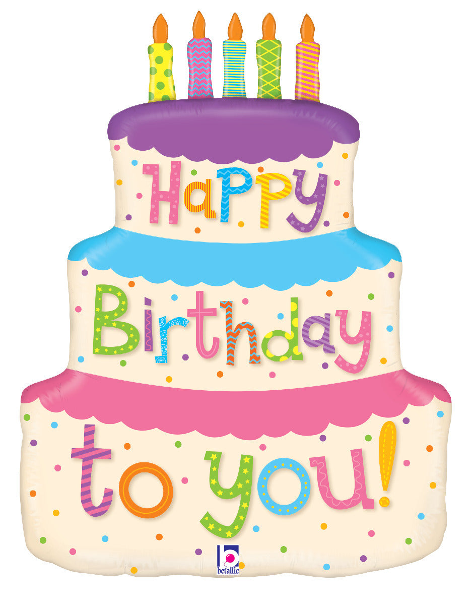 Girly Birthday Cake