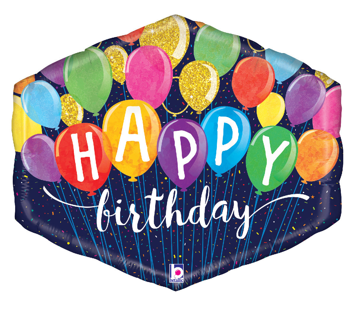 Festive Birthday Balloons