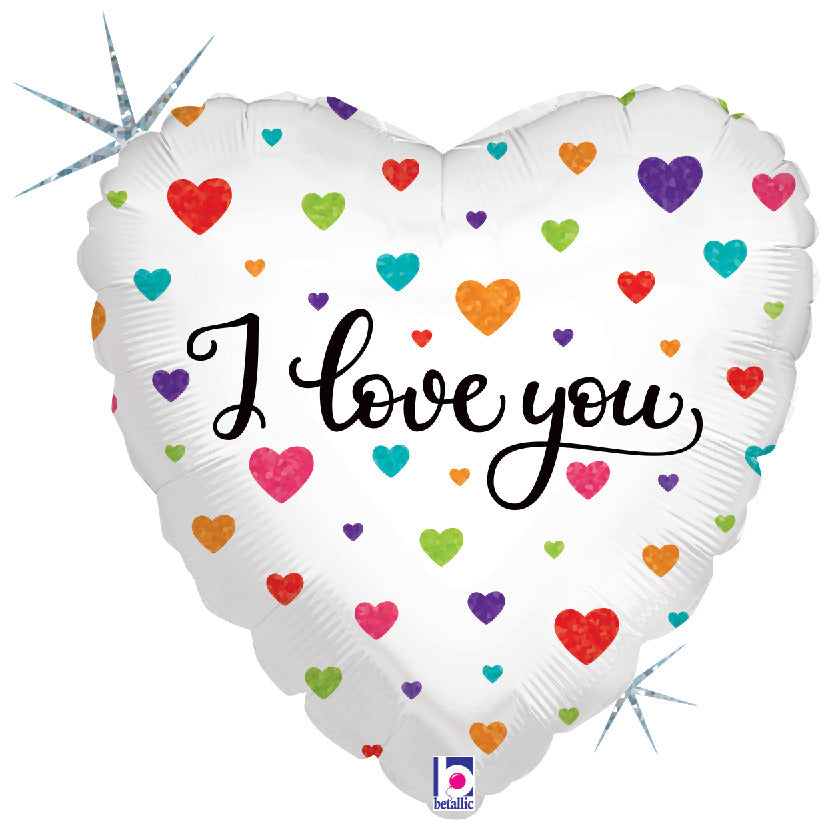 Colorful Hearts ILY