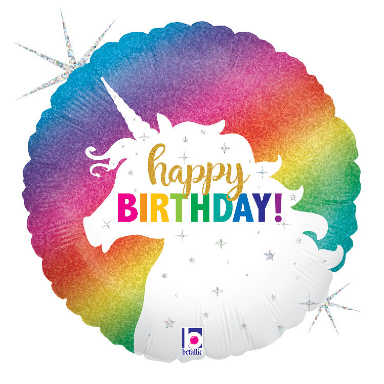 Glitter Unicorn Birthday