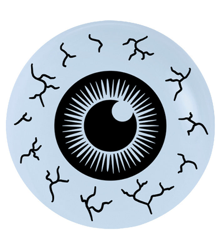 Fashion White Bloodshot Eye