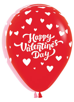 Valentine's Day Script Hearts