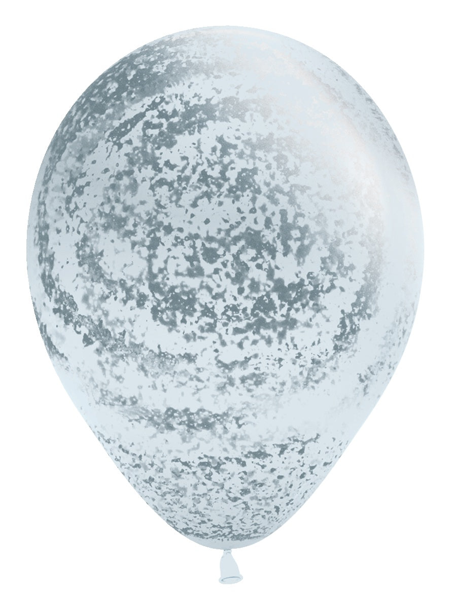 Silver Graffiti - Fashion White