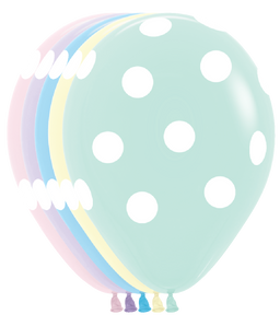 Pastel Matte Polka Dots Assortment