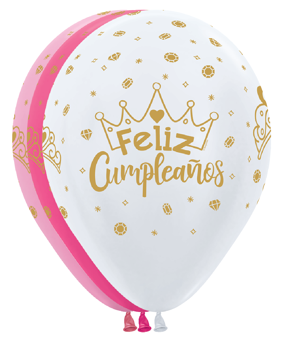 Feliz Cumpleanos Crowns Assortment