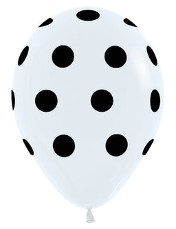 Polka Dots Black