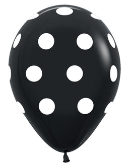 Polka Dots Deluxe Black