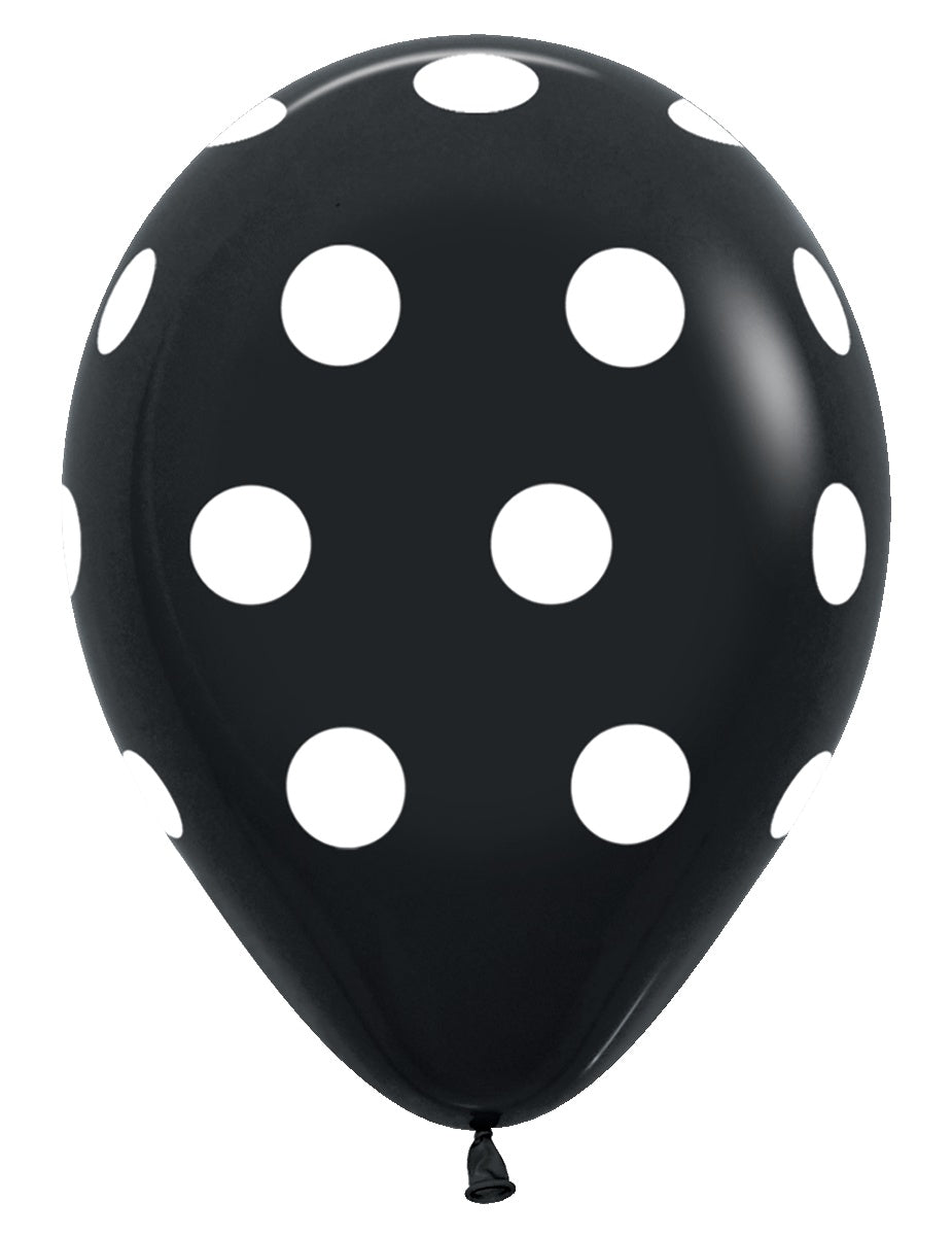 Polka Dots Deluxe Black