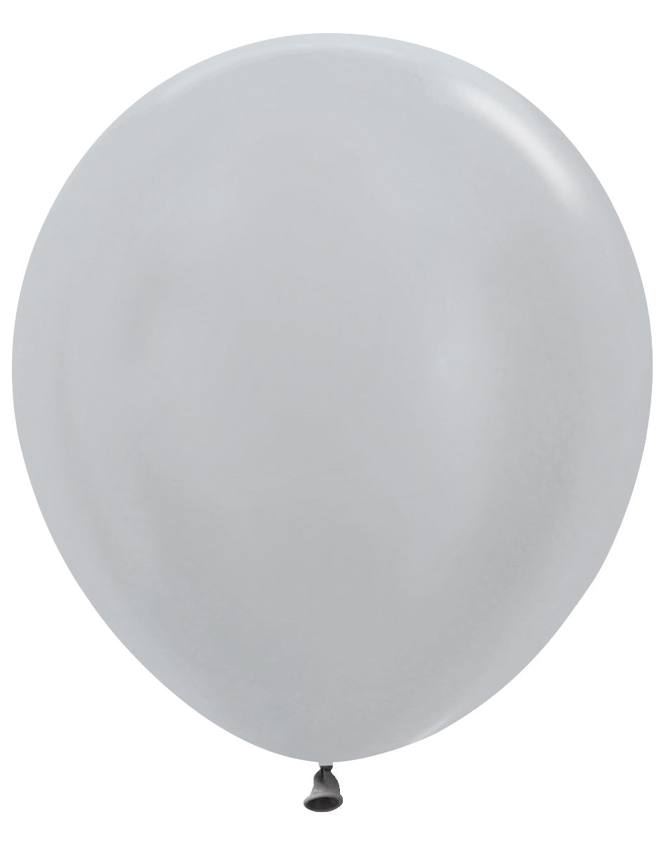 Metallic Silver