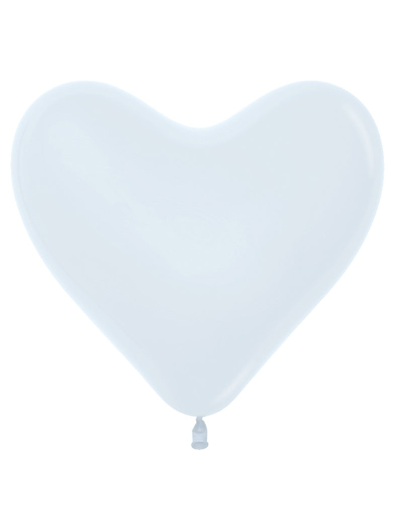Fashion White Heart